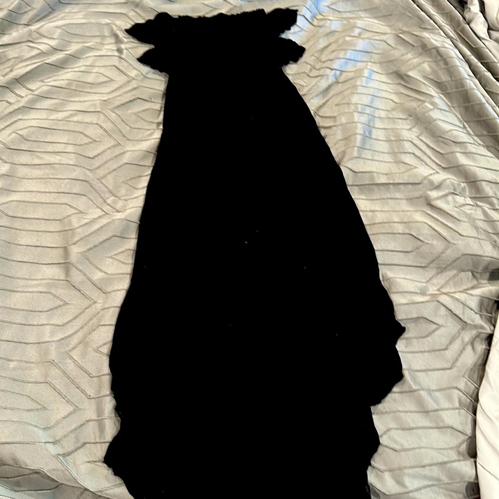 Mossimo xs black dress no shoulder straps